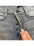 Mother Gray Black Jeans Size 27 waist - photo 5