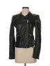 Zara Black Leather Jacket Size S - photo 1