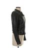 Zara Black Leather Jacket Size S - photo 3