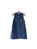 Sandro Solid Blue Casual Dress Size 8 - photo 2