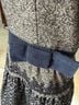 Tocca 86% Wool 13% Polyamide 1% Elastane 100% Silk 45% Acrylic 55% Wool Graphic Color Block Black Gray Active Dress Size 8 - photo 4