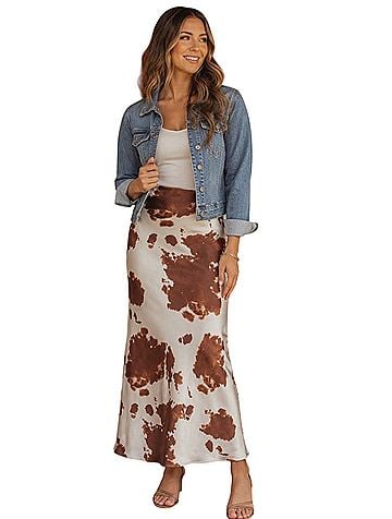 Nordstrom Silk Skirt (view 1)