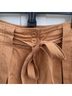 Ulla Johnson 100% Cotton Tan Brown Khaki Shorts Size 10 - photo 10