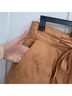 Ulla Johnson 100% Cotton Tan Brown Khaki Shorts Size 10 - photo 7