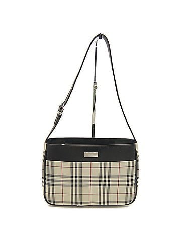 Burberry BURBERRY Nova Check Pattern Shoulder Bag (view 1)