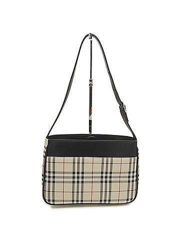 Burberry BURBERRY Nova Check Pattern Shoulder Bag (view 2)