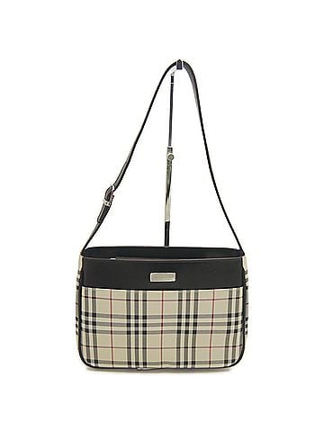 Burberry BURBERRY Nova Check Pattern Shoulder Bag (view 1)