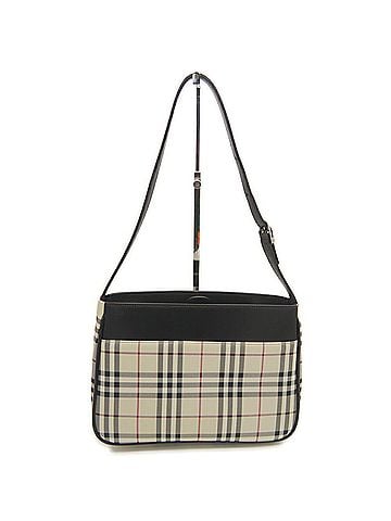 Burberry BURBERRY Nova Check Pattern Shoulder Bag (view 2)