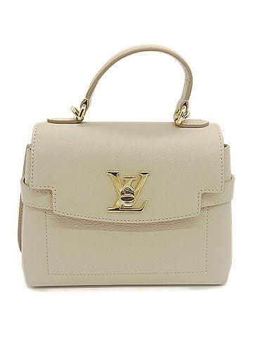 Louis Vuitton LOUIS VUITTON Lockme Ever MINI Handbag, Greige/Beige, M21052 Shoulder Bag (view 1)