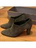 Stuart Weitzman Gray Ankle Boots Size 7 - photo 5