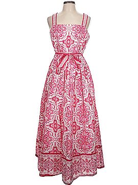talbots maxi dress Side Tie Cool Iron If Needed Talbots Silk Orange Paisley Handkerchief