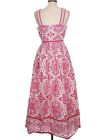 Talbots TIE WAIST MAXI DRESS - ELEGANT MEDALLION Casual Dress (view 2)