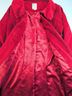 Tulle 95% Cotton 5% Spandex 100% Polyester Red Trenchcoat Size M - photo 6