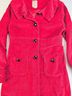 Tulle 95% Cotton 5% Spandex 100% Polyester Red Trenchcoat Size M - photo 7