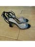 Schutz Black Multi Color Heels Size 6 1/2 - photo 4