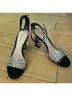 Schutz Black Multi Color Heels Size 6 1/2 - photo 3