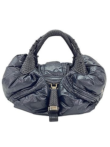 Fendi Fendi x Moncler Spybag Zucca Handbag, Black (view 1)