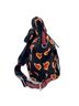 Prada 100% Nylon Black Prada Heart Backpack, Nylon, Black One size - photo 3