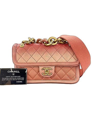 Chanel Chanel Matelassé Shoulder Bag, Pink (view 1)