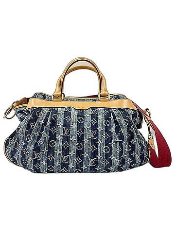 Louis Vuitton Louis Vuitton Cabas Raye GM Tote Bag, Blue (view 1)