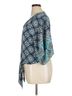 Max Studio Blue Max Studio Short Sleeve Blouse Size XL - photo 4