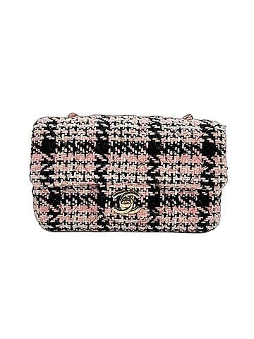 Chanel Chanel Mini Matelassé Shoulder Bag, Tweed, Pink (view 2)