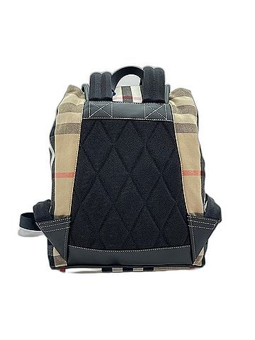 Burberry Burberry House Check Canvas Backpack, Beige (view 2)