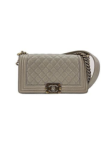Chanel Chanel Boy Shoulder Bag, Gray (view 1)
