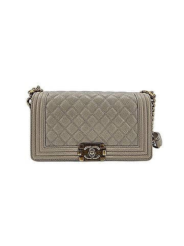 Chanel Chanel Boy Shoulder Bag, Gray (view 2)