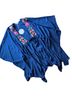 Umgee 100% Polyester Floral Blue 3/4 Sleeve T-Shirt Size S - photo 1