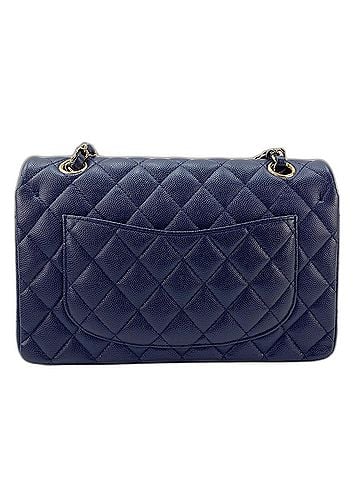 Chanel Chanel Matelassé 23 Double Flap Shoulder Bag, Navy (view 2)