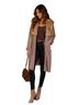 Essue Brown Coat Size L - photo 1