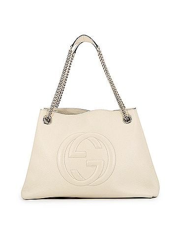 Gucci Gucci Interlocking G Soho Chain Tote Leather Bag 536196 GUCCI 2-way Handbag (view 1)