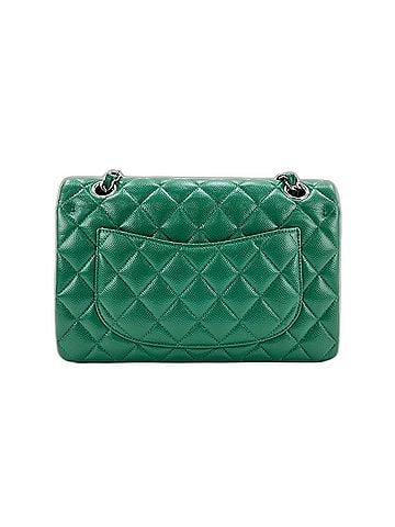 Chanel Chanel Matelassé Double Flap Shoulder Bag, Green (view 2)