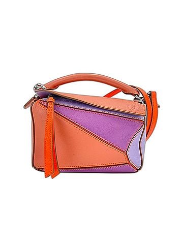 Loewe Loewe Puzzle Bag Shoulder Leather Orange (view 1)