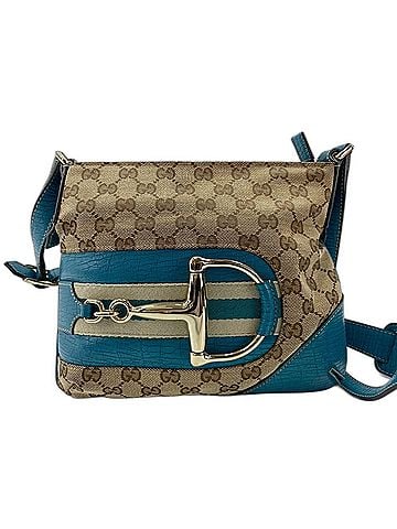 Gucci Gucci Horsebit Shoulder Bag, Brown (view 2)
