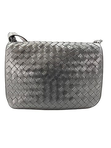 Bottega Veneta Bottega Veneta Messenger Bag, Leather, Black (view 1)
