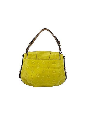 MCM MCM Shoulder Bag, Leather, Yellow (view 2)