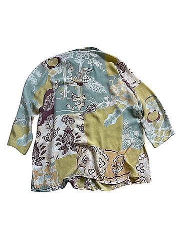 Citron 3/4 Sleeve Blouse (view 2)