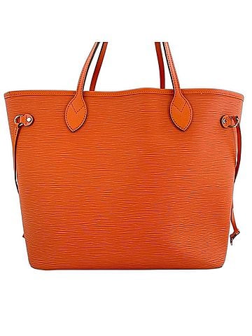Louis Vuitton Louis Vuitton Neverfull MM Tote Bag, Orange (view 2)