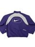 Nike 100% Microfiber Polyester Purple Jacket Size 25 - photo 2