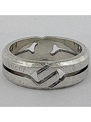 Gucci Gucci ring, sterling silver (925), for women. (view 2)