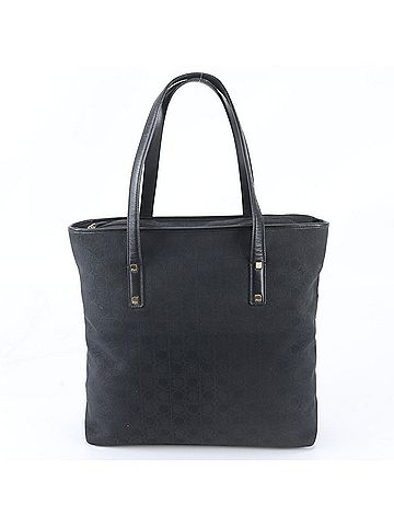 Salvatore Ferragamo Salvatore Ferragamo Gancini Leather Tote Bag, Handbag, Shoulder Black, Women's (view 1)