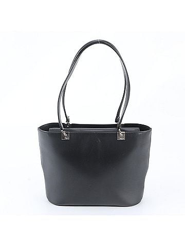 Salvatore Ferragamo Salvatore Ferragamo Gancini Leather Tote Bag, Handbag, Shoulder Black, Women's (view 1)
