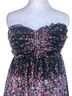 Bebe Floral Black Pink Casual Dress Size S - photo 2