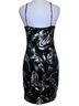Taboo Graphic Black Silver Casual Dress Size M - photo 4