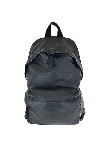 Balenciaga BALENCIAGA Explorer Black Leather Backpack (678327) - Men's (view 1)