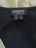 XOXO 100% Polyester Black Ivory Casual Dress Size M - photo 7