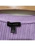 Talbots 100% Pima Cotton Purple Pullover Sweater Size S - photo 3
