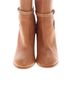 Massimo Dutti 100% Leather Tan Ankle Boots Size EU 38 - photo 1